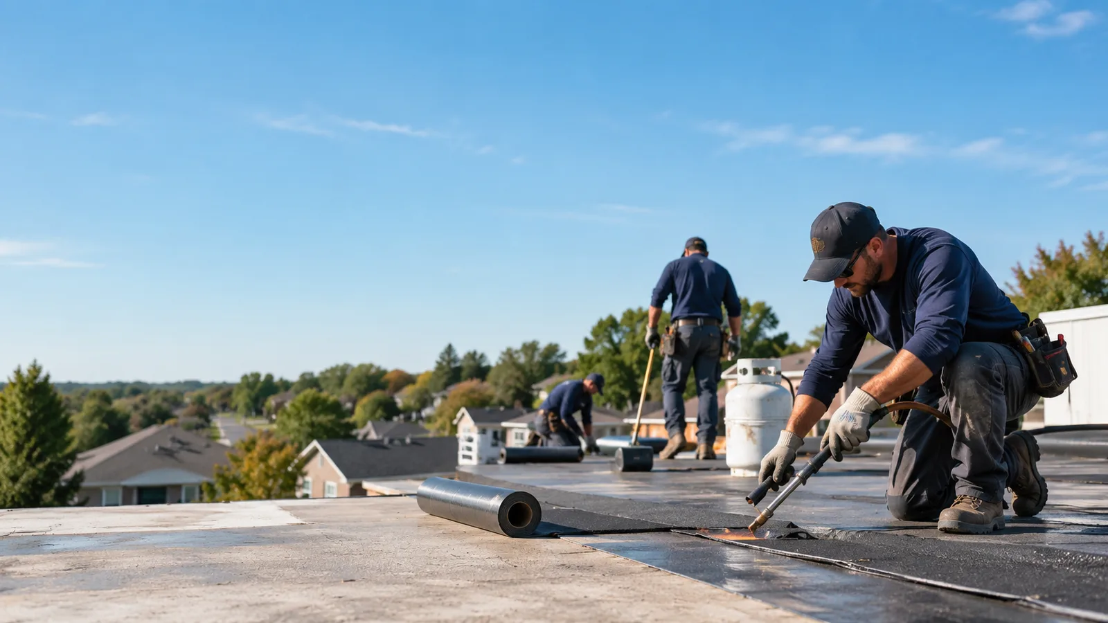 Flat Roof Leak Repair providers in Collinston, LA
